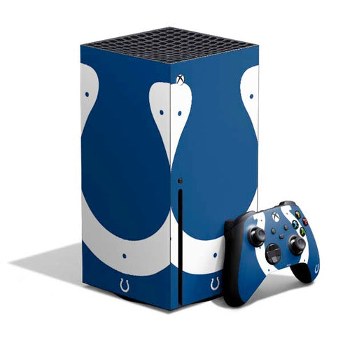 NFL Indianapolis Colts Large Logo Xbox Series X Skins