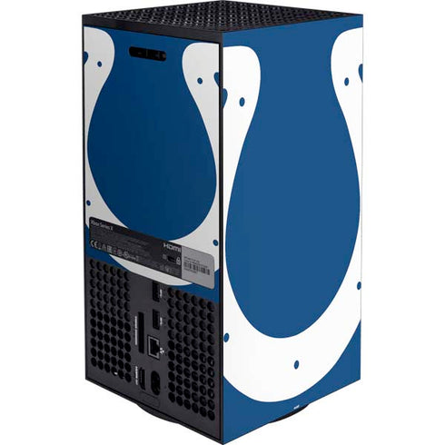 NFL Indianapolis Colts Large Logo XBox Series X Digital Edition Bundle Skin