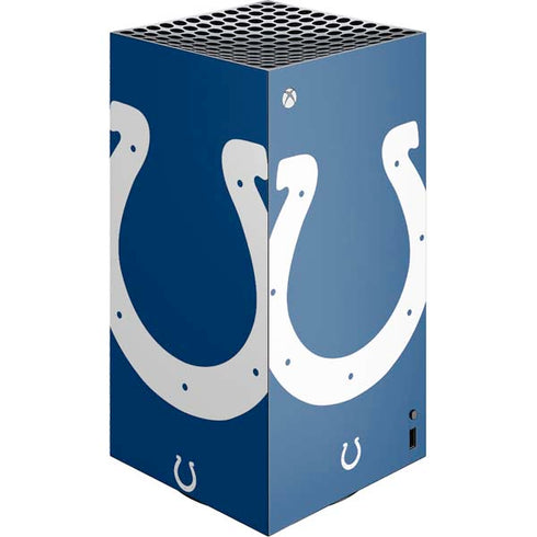 NFL Indianapolis Colts Large Logo XBox Series X Digital Edition Console Skin