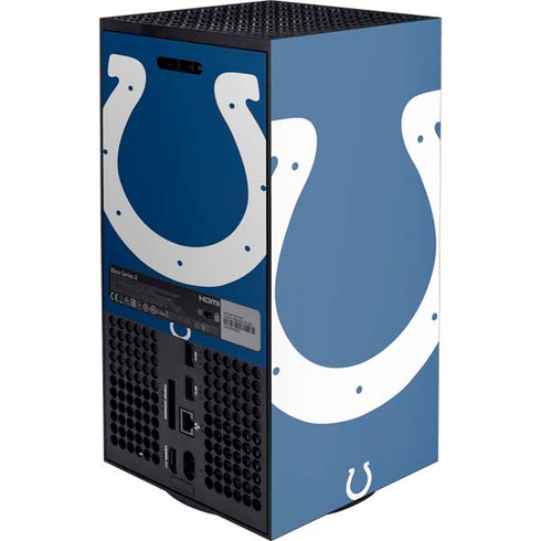 NFL Indianapolis Colts Large Logo XBox Series X Digital Edition Console Skin