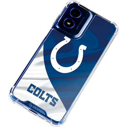 NFL Indianapolis Colts Moto G 5G (2024) Clear Case