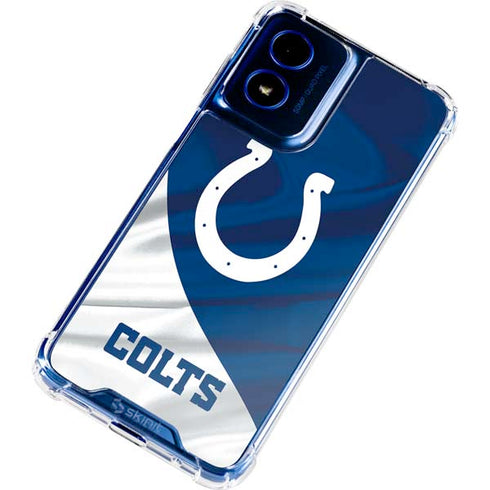 NFL Indianapolis Colts Moto G Play 4G (2024) Clear Case