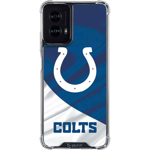 NFL Indianapolis Colts Moto G Power 5G (2024) Clear Case