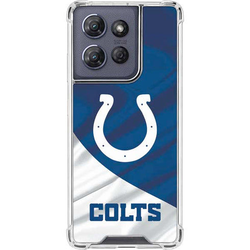 NFL Indianapolis Colts Moto G Stylus 5G (2025) Clear Case