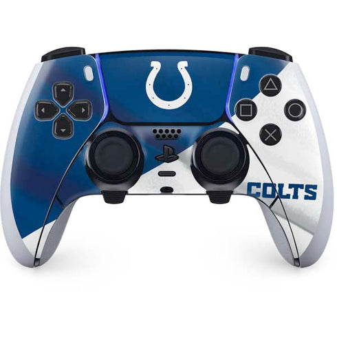 NFL Indianapolis Colts PS5 DualSense Edge Pro Controller Skin