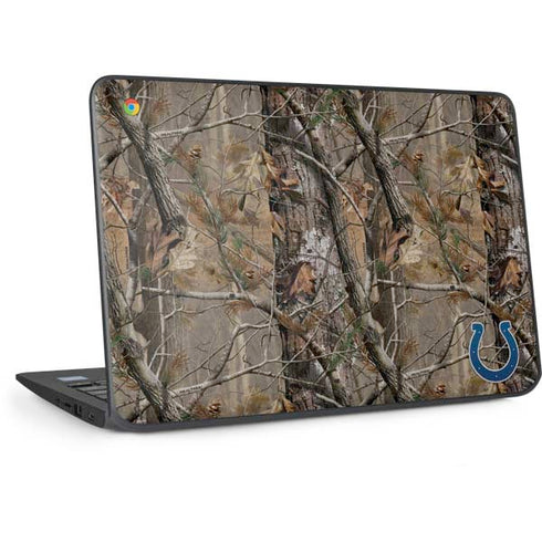 NFL Indianapolis Colts Realtree AP Camo HP Chromebook Skin