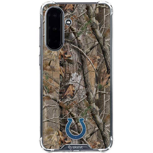 NFL Indianapolis Colts Realtree AP Camo Galaxy A36 5G Clear Case