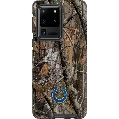 NFL Indianapolis Colts Realtree AP Camo Galaxy S20 Ultra 5G Pro Case