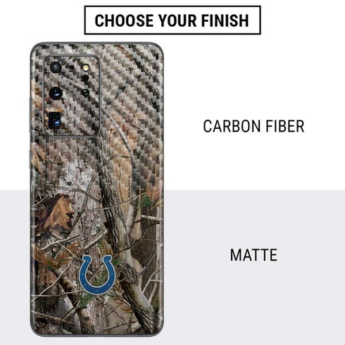 NFL Indianapolis Colts Realtree AP Camo Galaxy S20 Ultra 5G Skin