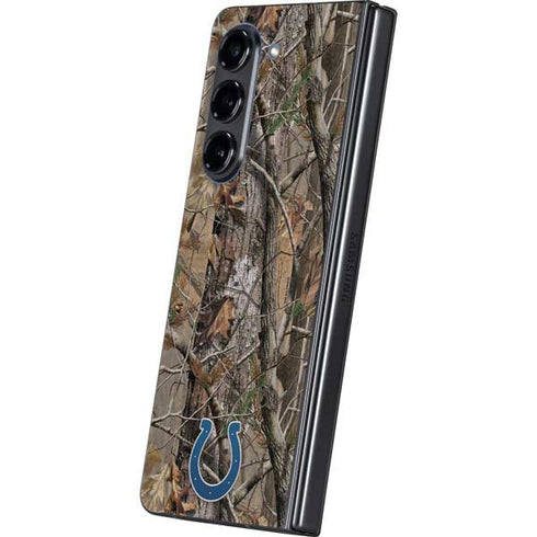 NFL Indianapolis Colts Realtree AP Camo Galaxy Z Fold5 5G Skin