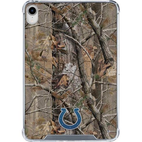 NFL Indianapolis Colts Realtree AP Camo iPad 11th Gen (2025) Clear Case
