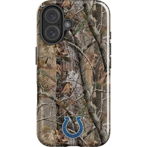NFL Indianapolis Colts Realtree AP Camo iPhone 16 Impact Case