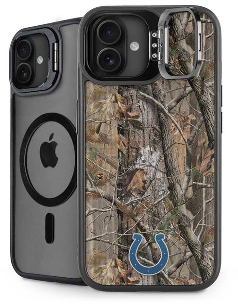 NFL Indianapolis Colts Realtree AP Camo iPhone 16 Kickstand Case