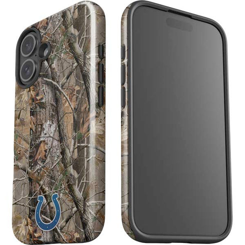 NFL Indianapolis Colts Realtree AP Camo iPhone 16 Plus Impact Case