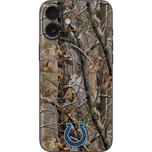 NFL Indianapolis Colts Realtree AP Camo iPhone 16 Plus Skin