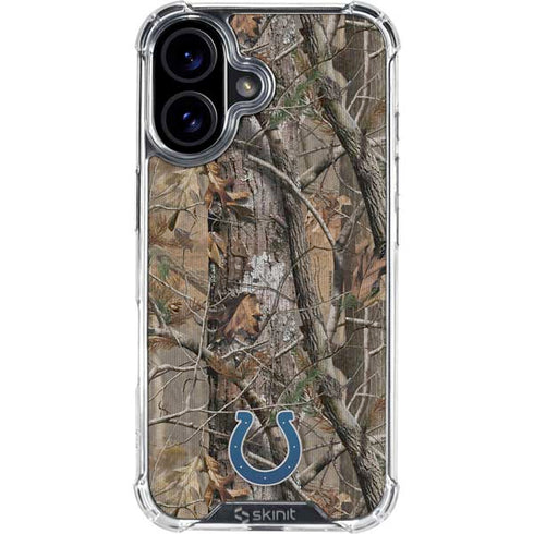 NFL Indianapolis Colts Realtree AP Camo iPhone 17 Clear Case
