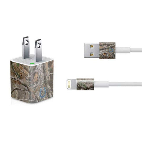 NFL Indianapolis Colts Realtree AP Camo iPhone Charger (5W USB) Skin