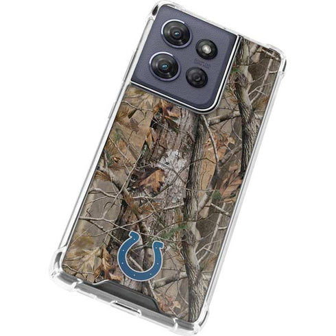 NFL Indianapolis Colts Realtree AP Camo Moto G Power 5G (2025) Clear Case