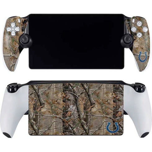 NFL Indianapolis Colts Realtree AP Camo PlayStation Portal Remote Player Skin