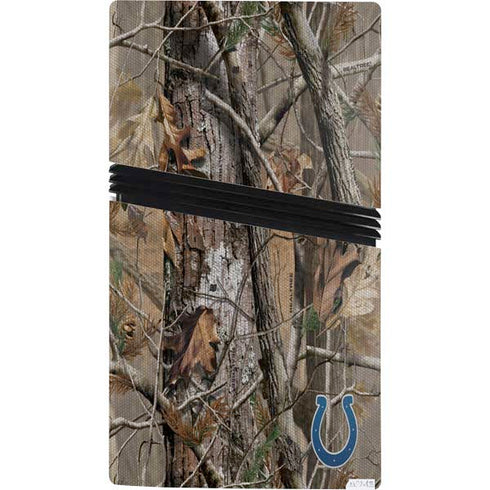 NFL Indianapolis Colts Realtree AP Camo PS5 Pro Console Skin