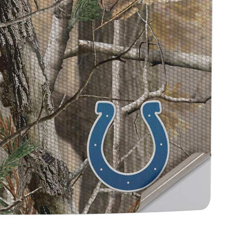 NFL Indianapolis Colts Realtree AP Camo PS5 Pro Disk Console Skin