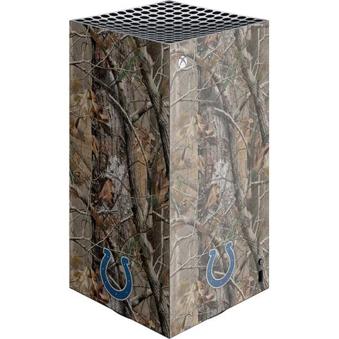 NFL Indianapolis Colts Realtree AP Camo XBox Series X Digital Edition Console Skin