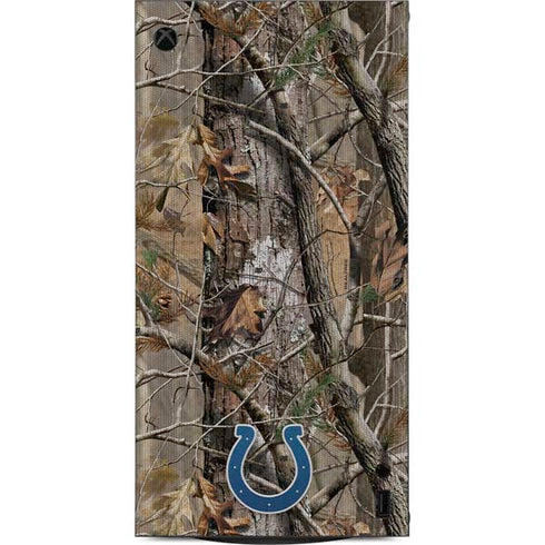 NFL Indianapolis Colts Realtree AP Camo XBox Series X Digital Edition Console Skin