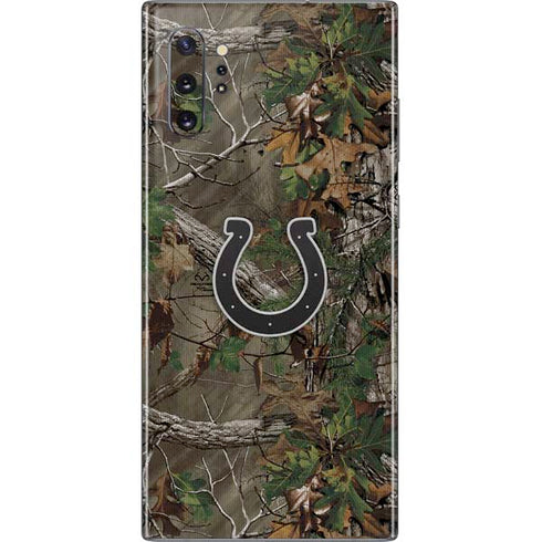 NFL Indianapolis Colts Realtree Xtra Green Camo Galaxy Note 10 Plus Skin