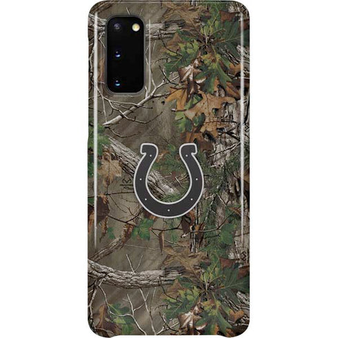 NFL Indianapolis Colts Realtree Xtra Green Camo Galaxy S20 Lite Case