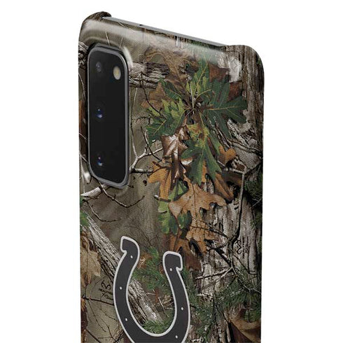 NFL Indianapolis Colts Realtree Xtra Green Camo Galaxy S20 Lite Case