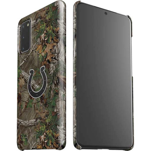 NFL Indianapolis Colts Realtree Xtra Green Camo Galaxy S20 Lite Case