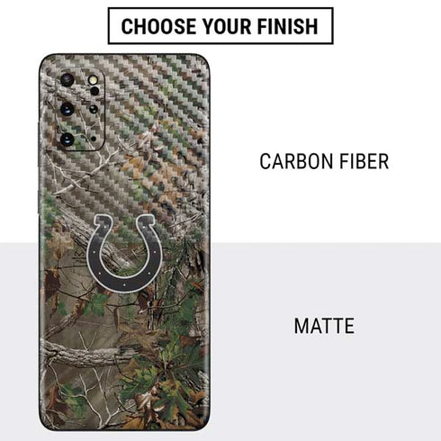 NFL Indianapolis Colts Realtree Xtra Green Camo Galaxy S20 Plus Skin