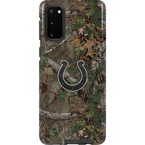 NFL Indianapolis Colts Realtree Xtra Green Camo Galaxy S20 Pro Case