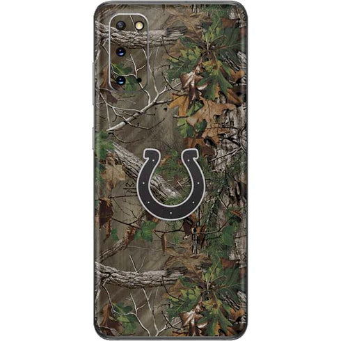 NFL Indianapolis Colts Realtree Xtra Green Camo Galaxy S20 Skin