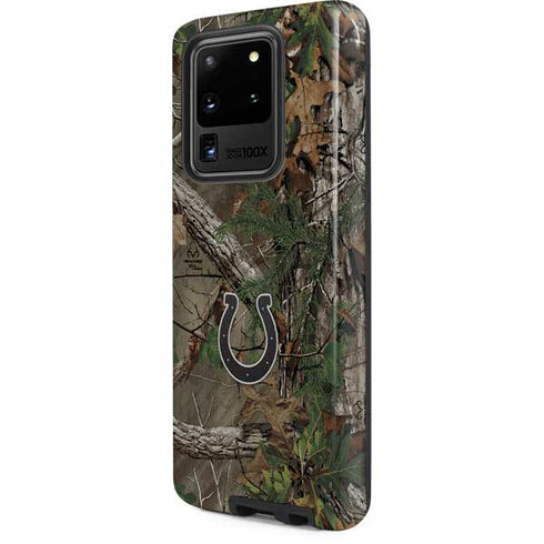 NFL Indianapolis Colts Realtree Xtra Green Camo Galaxy S20 Ultra 5G Pro Case
