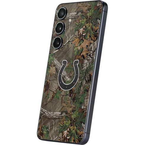 NFL Indianapolis Colts Realtree Xtra Green Camo Galaxy S24 Skin