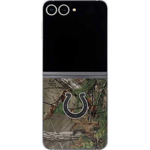 NFL Indianapolis Colts Realtree Xtra Green Camo Galaxy Z Flip6 Skin