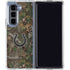 NFL Indianapolis Colts Realtree Xtra Green Camo Galaxy Z Fold5 5G Clear Case