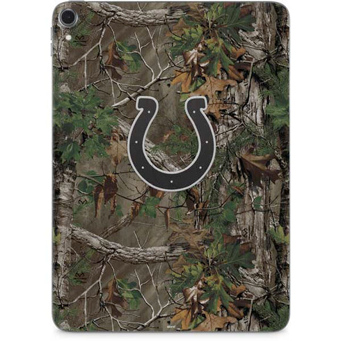 NFL Indianapolis Colts Realtree Xtra Green Camo Apple iPad Pro Skin