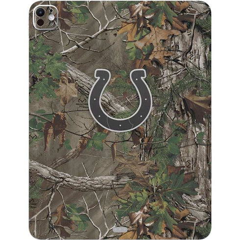 NFL Indianapolis Colts Realtree Xtra Green Camo iPad Pro 13in M4 (2024) Skin