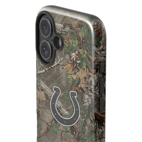 NFL Indianapolis Colts Realtree Xtra Green Camo iPhone 16 Impact Case