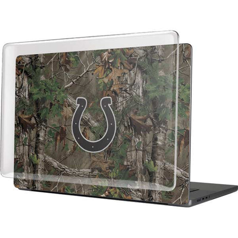 NFL Indianapolis Colts Realtree Xtra Green Camo MacBook Cases