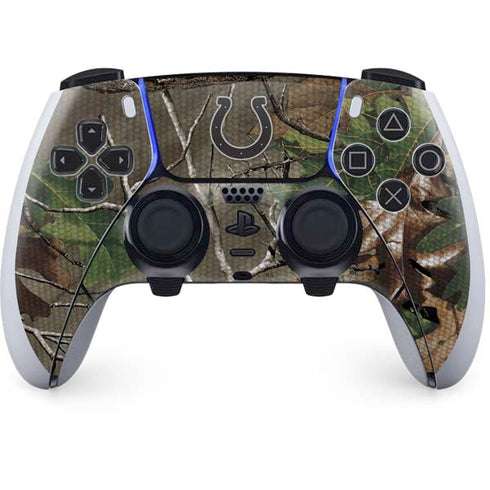 NFL Indianapolis Colts Realtree Xtra Green Camo PlayStation PS5 Skins