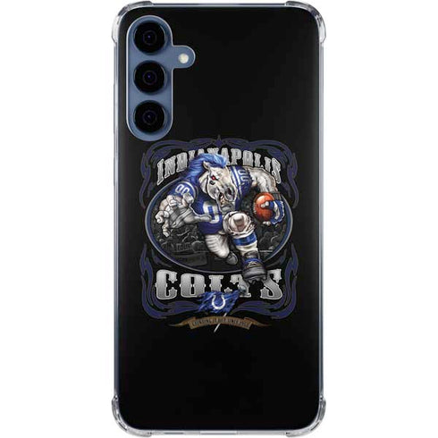 Liquid Blue NFL Indianapolis Colts Running Back Galaxy A35 5G Clear Case