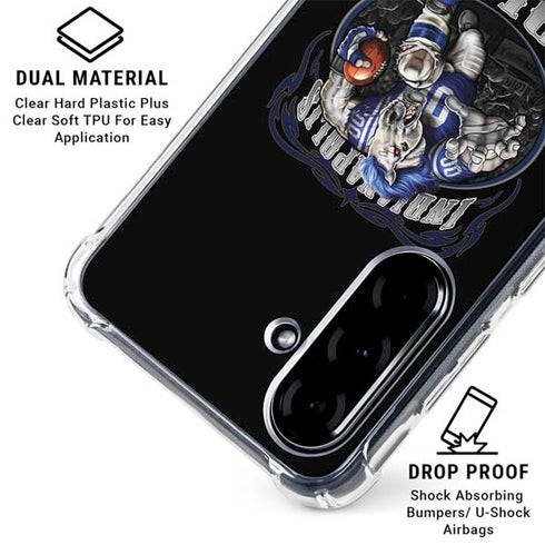 Liquid Blue NFL Indianapolis Colts Running Back Galaxy A36 5G Clear Case