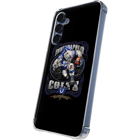 Liquid Blue NFL Indianapolis Colts Running Back Galaxy A55 5G Clear Case