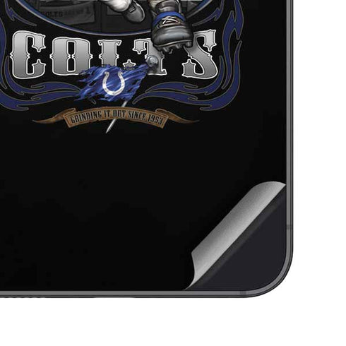 Liquid Blue NFL Indianapolis Colts Running Back Galaxy S25 Skin