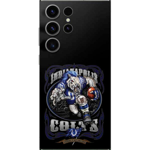 Liquid Blue NFL Indianapolis Colts Running Back Galaxy S25 Ultra Skin