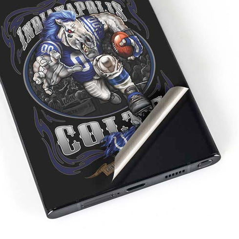 Liquid Blue NFL Indianapolis Colts Running Back Galaxy S25 Ultra Skin