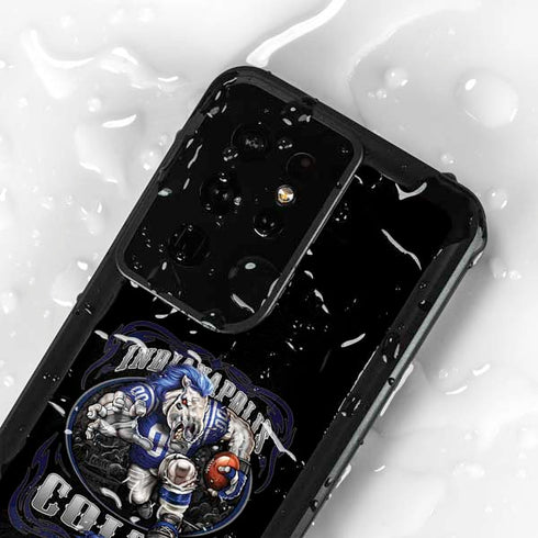 Liquid Blue NFL Indianapolis Colts Running Back Galaxy S24 Ultra Waterproof Case